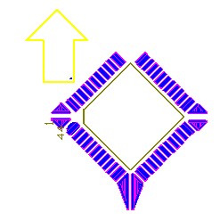 OFP和PLCC型集成塊如采用紅膠工藝過(guò)波峰,需采用斜角45度方式擺放，且每邊的最后一個(gè)引腳均需添加盜錫焊盤(pán)