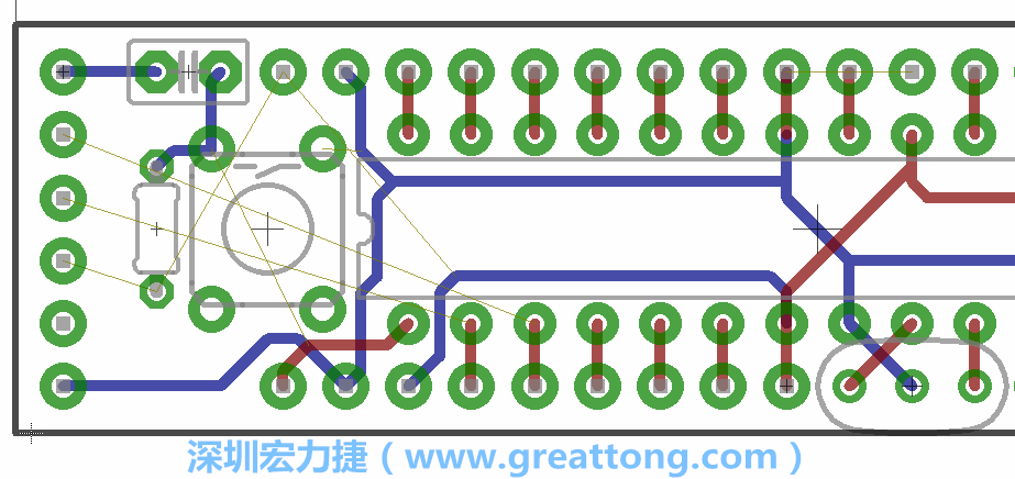 4.1. 把剩下的元件移動(dòng)到電路板工作區(qū)上。